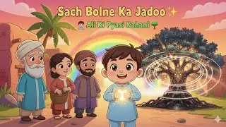 Sachchai Ka Jadoo | Kids Moral Story in Urdu | Bachon Ki Pyari Kahani... Rangon ka jungle