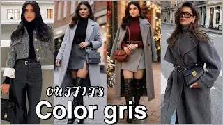 OUTFITS TENDENCIAS DE INVIERNO MODA MUJER 2026 |COLORES &Ntilde;ARA VESTIR EN INVIERNO MODA 2026 