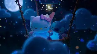 Hello Kitty Sleep Music | Soft Lullaby for Deep Rest & Sweet Dreams