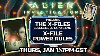 Episode #124: X-File Powers Rules | The X-Files Collectible Card Game (CCG) | Gameplay | Let&rsquo;s Play