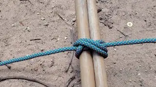 Amazing Knot Easy tie but Work well #practical #ropework#ropetutorial