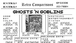 NES Vs Game Boy Color - Ghosts 'N Goblins