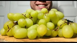 ASMR Green Grapes &mdash; The LOUDEST ULTIMATE CRUNCH (No Talking)