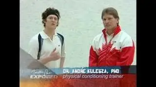 Jonathon Power training with Dr Andre Kulesza