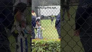 Virat facing pink ball&hellip; #viratkohli #shorts
