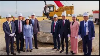 ВЭКС. Торжественная закладка памятного камня начала  строительства K-Park в Алатау-сити. 14.9.25
