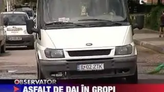 Urziceni, orasul gropilor - Social - Observator Antena1.mp4
