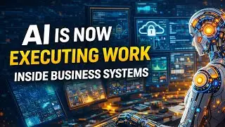 AI Is Now Executing Work Inside Business Systems  #AIWorkflows #AIAutomation #AIInfrastructure