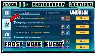 Frost Note Event | Photography Location | Stage 1  #undawnglobal #undawn #undawnindia