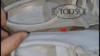 Tod's vs. Common projects shoes. Premium Made in Italy shoes comparison