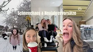 Zurück im Alltag und plötzliches Schneechaos