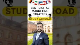 Best Digital Marketing Strategy for Study Abroad Consultants(2025)🎓#studyabroadconsultancy #gmbseo