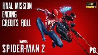 Marvel's Spider-Man 2 - 4K Final Mission, Ending and Credits Roll