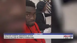 'I wish my son was still here': Mother of High Point homicide victim wants gun violence to stop