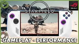 ROG Ally - STARFIELD - 720P 900P 1080P - 15 Вт 20 Вт 25 Вт 30 Вт - Рекомендуемые настройки