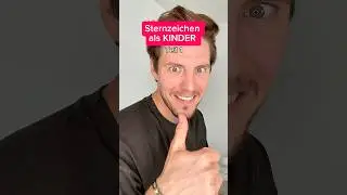 DAS ENDE 😍😅 Sternzeichen als Kinder. Wer braucht Teil 2 dringend? #comedy #kinder