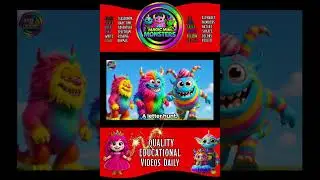 Capital and Lowercase Letter A | Alphabet Hunt | Magic Mini Monsters | #magicminimonsters