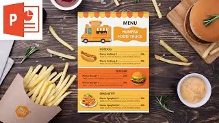 Cara Membuat Daftar Menu yang Menarik di PowerPoint | Desain Menu Eps. 7
