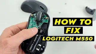 Как исправить неработоспособность мыши Logitech M550