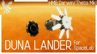 Landing on Duna for SpaceLab! (100% Stock) | KSP Cinematic