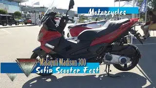 2020 Malaguti Madison 300  Walkaround All New Sofia Scooter Fest