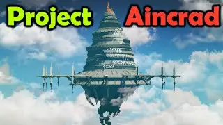 Самая большая в мире карта Minecraft для Sword Art Online (ОБНОВЛЕНИЕ!)