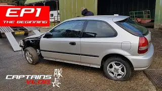 K Swap Honda Civic EJ9 Project - Episode 1 - Where it all started !
