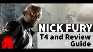 Nick Fury Legendary Review! Worth Investing? T4, Beginner's Guide | Marvel Strike - Free to Play