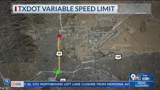 El Paso to become Texas' 1st variable speed zone