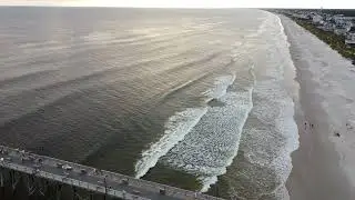 Yaupon Pier Oak Island, NC Drone