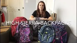 Head back to school with High Sierra Backpacks blogger review