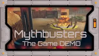 Can a barrel save you from an explosion? | MythBusters: The game