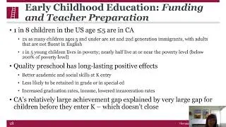 PACE | Heather Hough on Early Childhood Education: Funding and Teacher Preparation