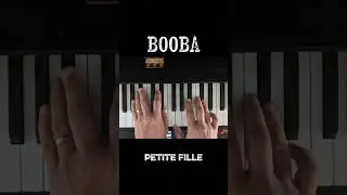 Booba petite fille au piano #booba  #pianorap #pianotutorial #pianocover #rapfr  #introloop