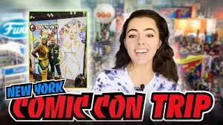MY FIRST TIME AT NEW YORK COMIC CON! || I met my favorite voice actress!!