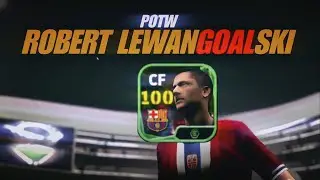 Efootball POTW Robert Lewandowski Gameplay