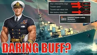 HMS Daring Unique Upgrade – HUGE Torp Buff or Sneaky Nerf?