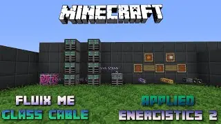 Fluix ME Glass Cable 📀 Minecraft Applied Energistics Tutorial 📀 English 📀 #Minecraft