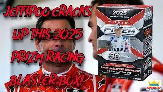 @kingnascar finds a cracked Jeffipoo in his 2025 Prizm Racing Blaster Box 1/17/26