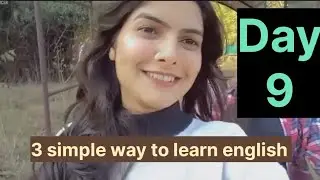 Day 9Learn english by speaking 🗣️#english#englishforbeginners#challenge 