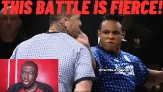 @ChiseledAdonis- Power Slap Is Rearranging Faces (Reaction) #recklessfoundation #slapbattles