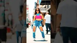 🕺 Trendy Street Pop Dance | USA Girl Dance Shorts #dance #girldance #music