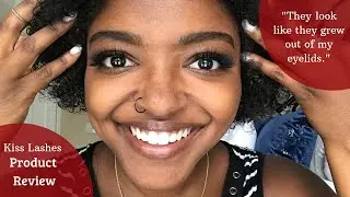 Influenster : KISS Lashes [THESE LOOK SO NATURAL! ] | Mila B