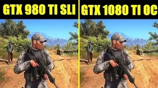 Ghost Recon Wildlands GTX 1080 TI OC Vs GTX 980 TI SLI 8700K 5GHz Frame Rate Comparison
