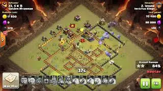 TH11 vs TH10 Dip Attack