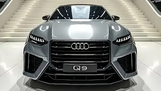 New 2026 Audi Q9: A Super Luxury Flagship SUV with Futuristic Design and Cutting-Edge Technology!