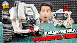 O Bhai Kabade Me Mila Camere Wala Powerful Rc Tank 😱 but Kaam Karega Kya?