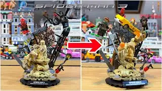 COMMENT AM&Eacute;LIORER LE SET LEGO 76334 &Eacute;PIQUE BATTLE DE SPIDER-MAN 3 #lego#spiderman3#samraimispiderman