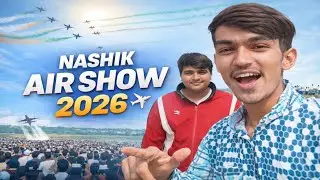 First Time in Nashik! Air Show 2026 ✈️🇮🇳 | Unreal Experience
