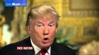 NEW - Donald Trump&iquest;s controversial appearance on Face the Nation